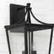 Adair 4 Light 23.25 inch Black Outdoor Wall Lantern