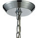 Starburst 16 Light 27 inch Polished Chrome with Clear Chandelier Ceiling Light