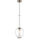 Ray Booth Taro LED 9 inch Antique Nickel Pendant Ceiling Light