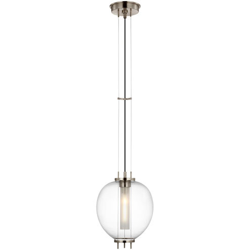 Ray Booth Taro LED 9 inch Antique Nickel Pendant Ceiling Light