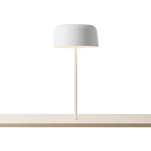 Yurei 14 inch 14.00 watt Matte White Co-Working Lamp Portable Light