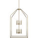 Madden 8 Light 24.25 inch Champagne Bronze Large Foyer Pendant Ceiling Light