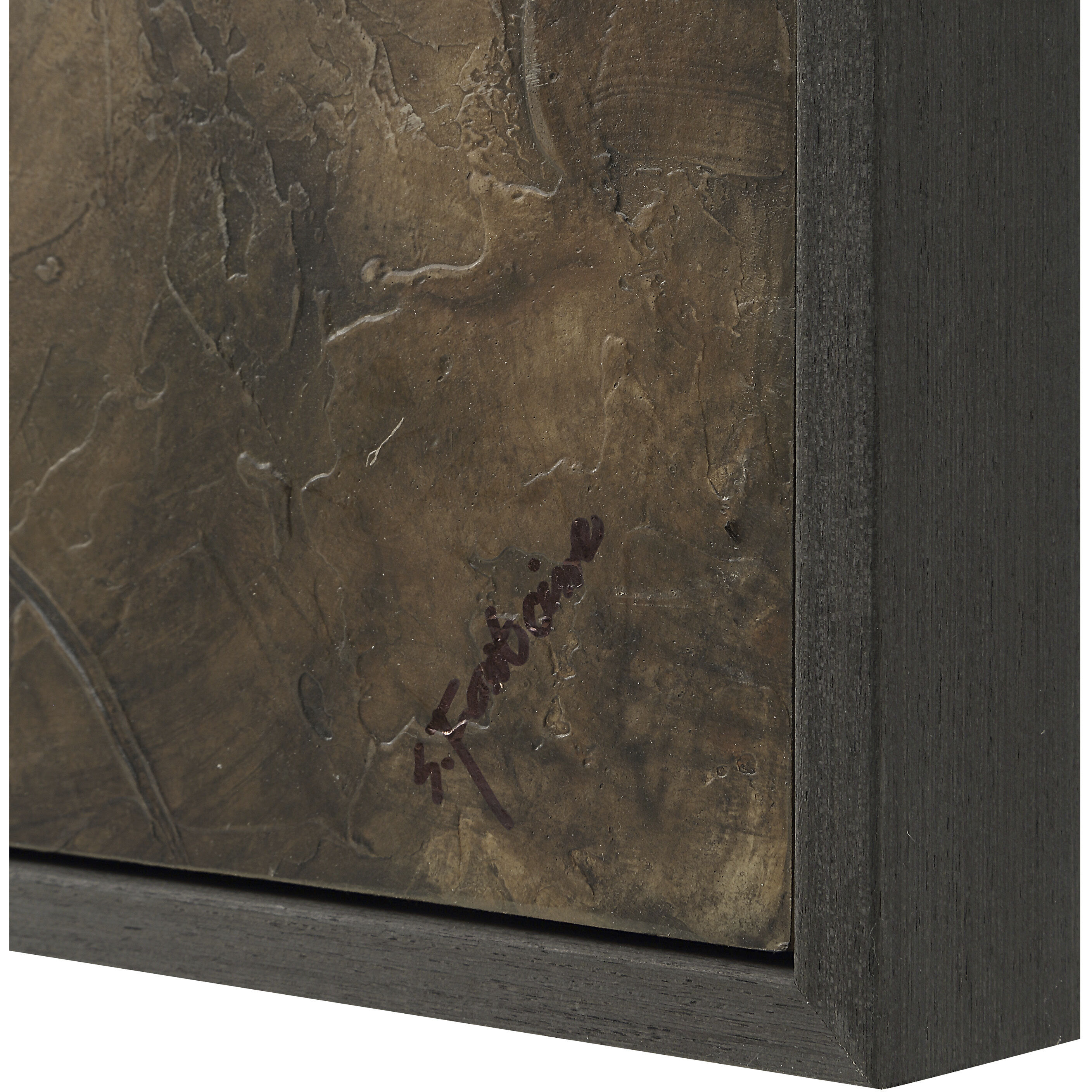 Acacia Multicolor and Charcoal Canvas Art