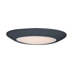 Diverse LED 6 inch Black Flush Mount Ceiling Light