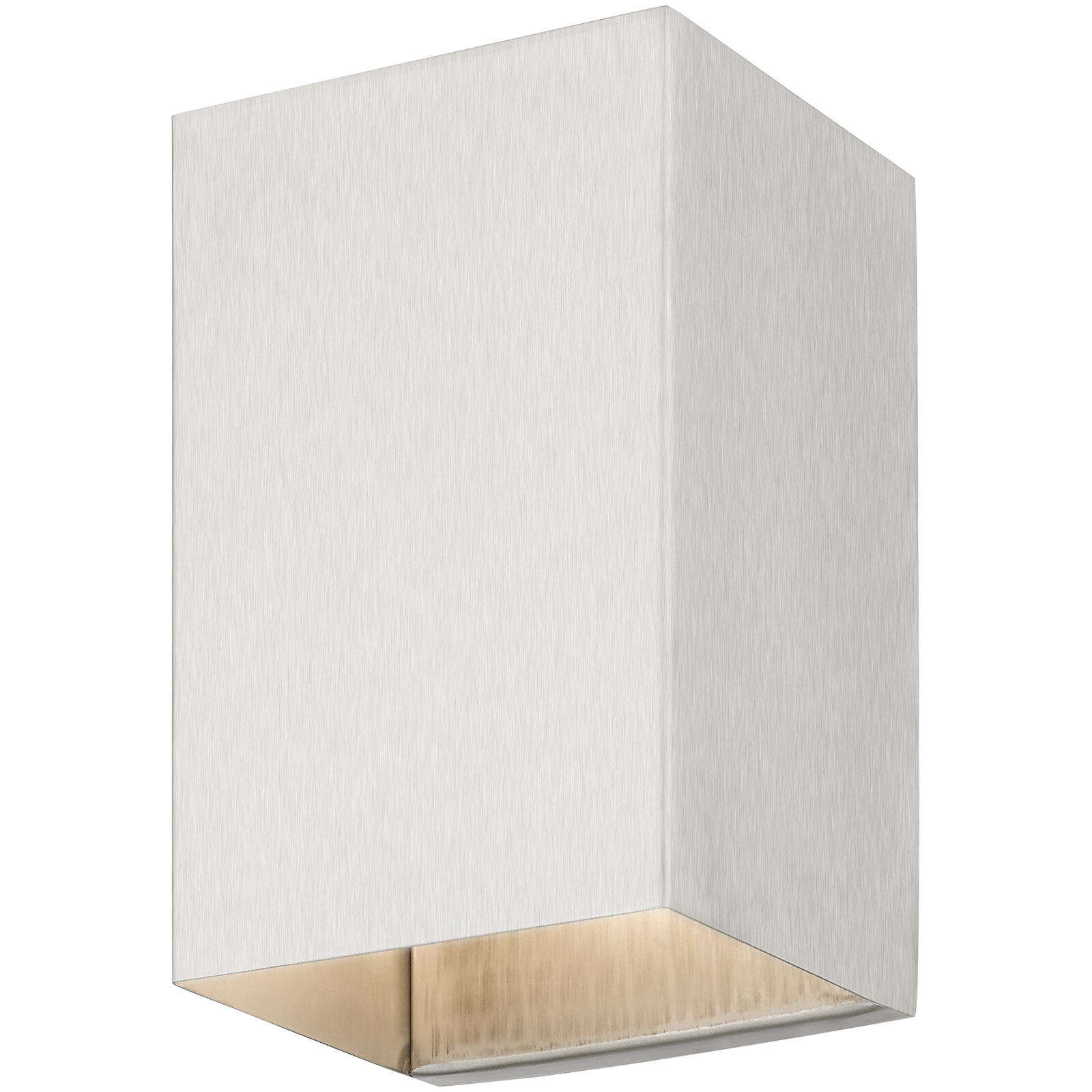 Derby 1 Light 7 inch Brushed Nickel Outdoor / Indoor Small Sconce, Small