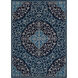 Cosmopolitan 156 X 108 inch Blue and Gray Area Rug, Polyester