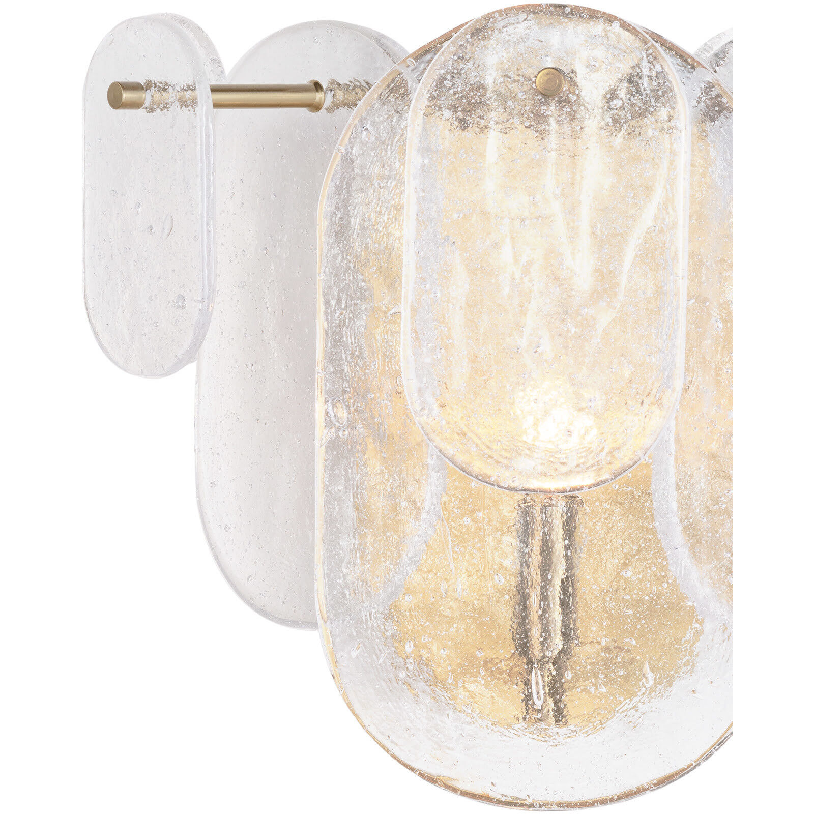 Echo 1 Light 11.75 inch Natural Brass Wall Sconce Wall Light