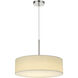 CAL LED 5 inch Patterned White Pendant Ceiling Light