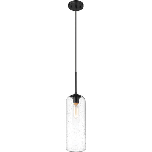 Monty 1 Light 5.25 inch Matte Black Pendant Ceiling Light