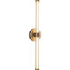 Alora Mood Elsie LED 1.75 inch Brushed Gold Bath Vanity Light Wall Light