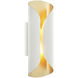 Ripcurl 2 Light 5 inch White Wall Sconce Wall Light