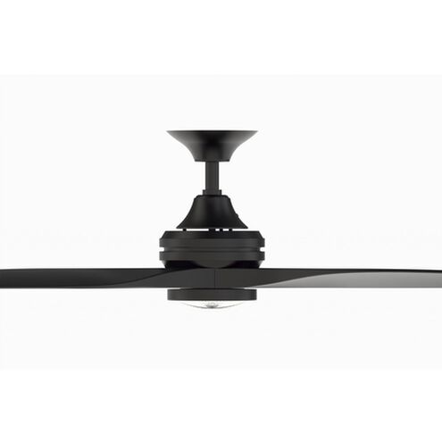 Spitfire Brushed Nickel Ceiling Fan Motor, (Motor Only - Blades sold separately)