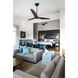 Haiku 52 inch Black with Cocoa Bamboo Blades Ceiling Fan