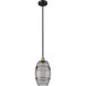 Edison Vaz 1 Light 8 inch Black Antique Brass Stem Hung Mini Pendant Ceiling Light
