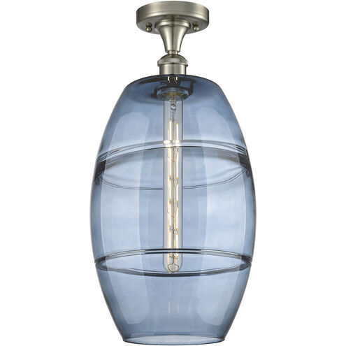 Ballston Vaz 1 Light 10 inch Brushed Satin Nickel Semi-Flush Mount Ceiling Light