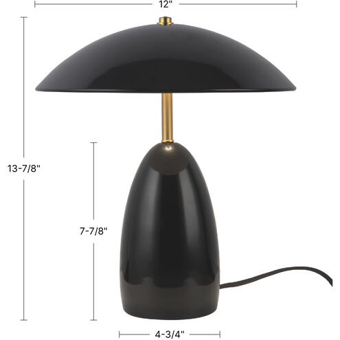 Alora Mood Poppy 13.88 inch 8.00 watt Pine Green Table Lamp Portable Light