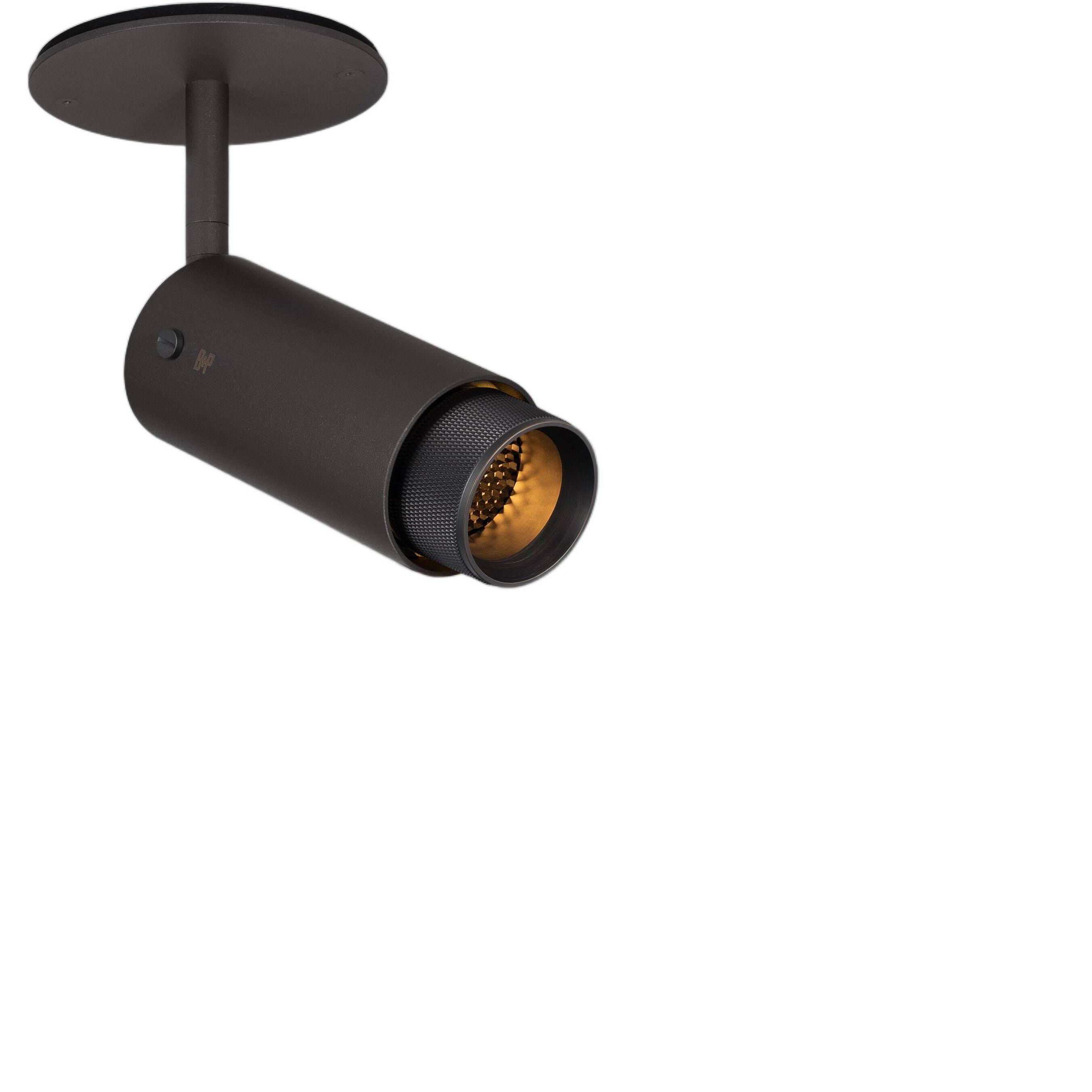 Exhaust Spot LED 2.36 inch Graphite / Smoked Bronze Flush Mount Ceiling Light