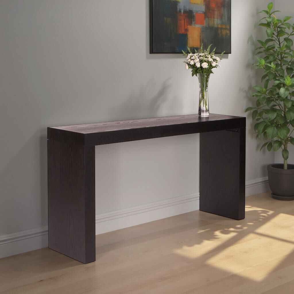 Jennifer 58 inch Black Console Table