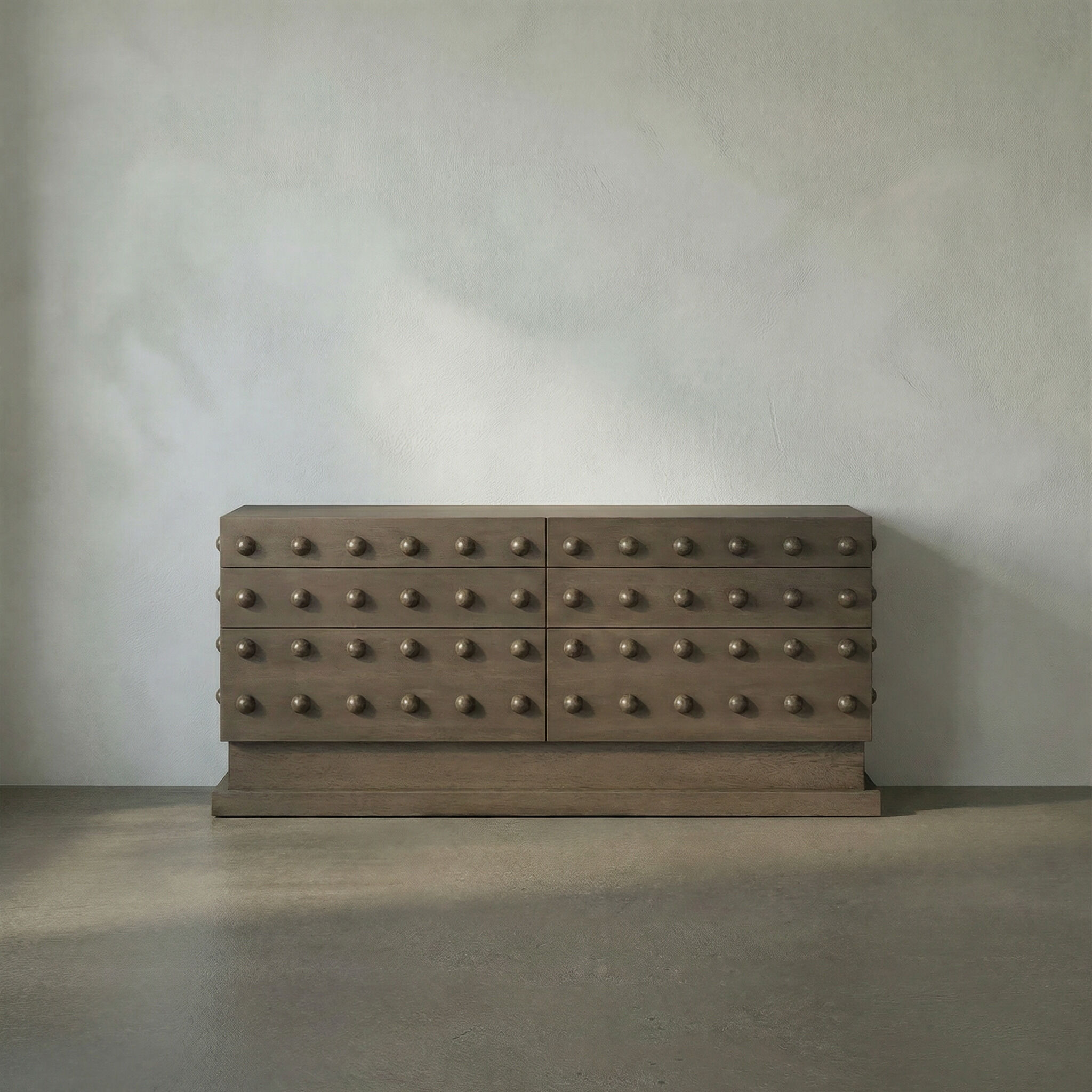 Didier 72 X 22 inch Greige Walnut Sideboard