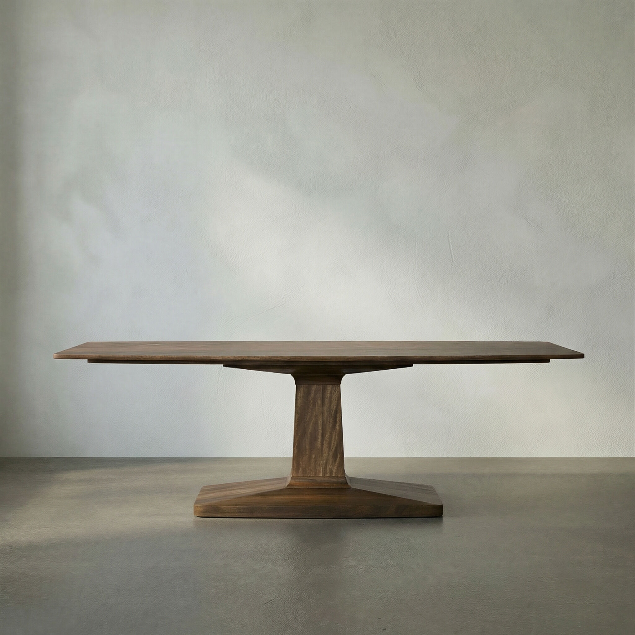 Travis 84 X 44 inch Dark Walnut Dining Table