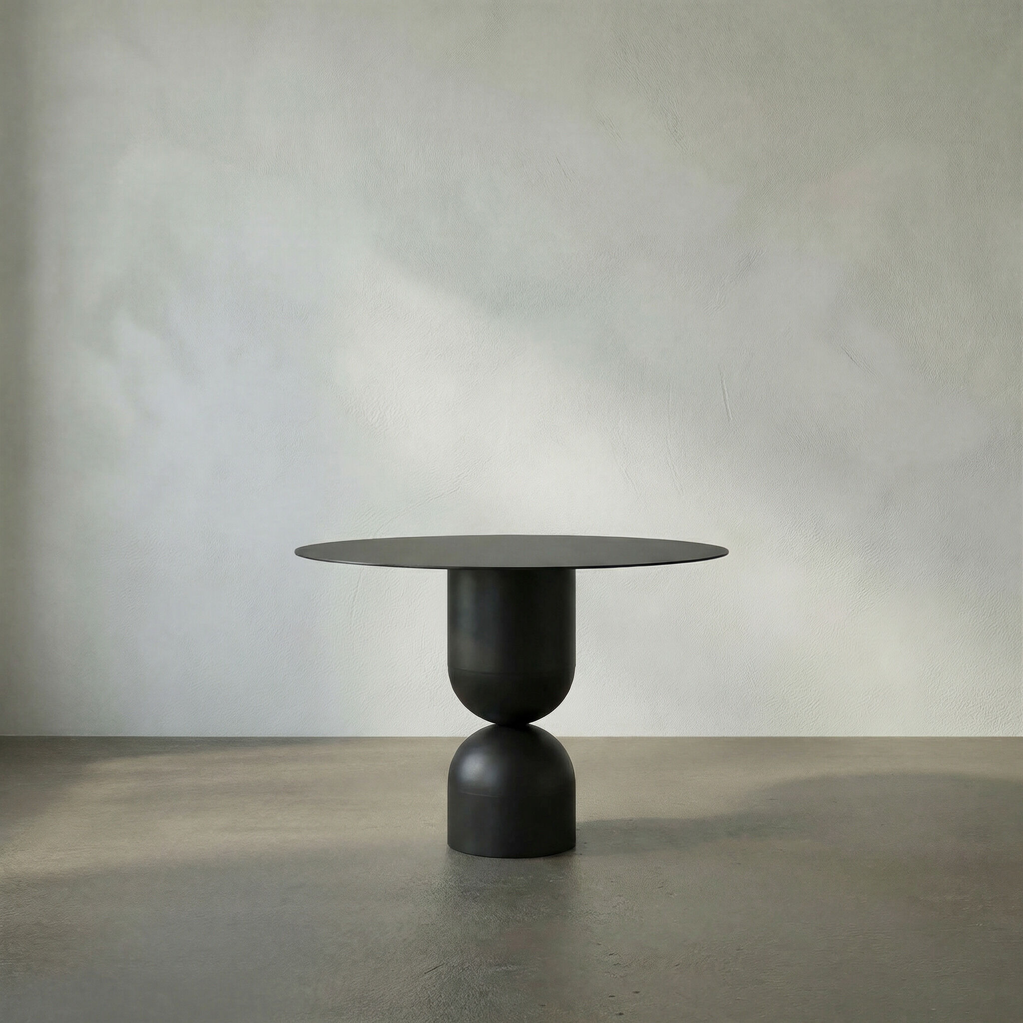 Wanda 39.5 X 39.5 inch Matte Black Dining Table