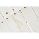 Simone LED 34.25 inch Burnished Gold Chandelier Ceiling Light, Drum