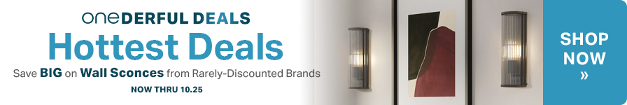 Onederful Deals Wall Sconces 2026