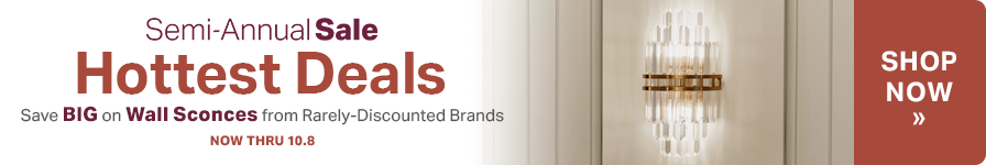 Fall Semi-Annual Sale Sconces 2026