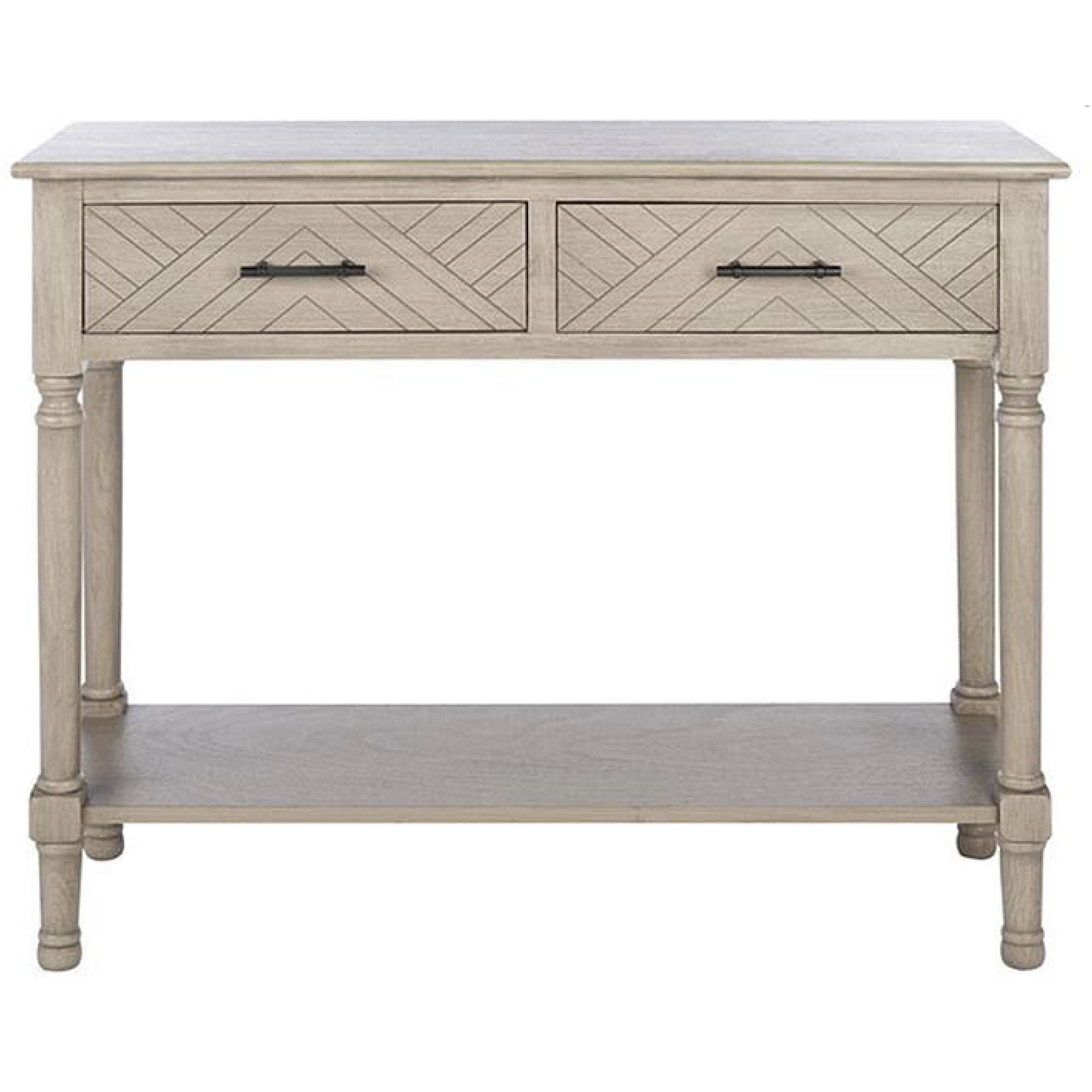 Harborline 35.4 inch Moonlight Ivory Gray Console