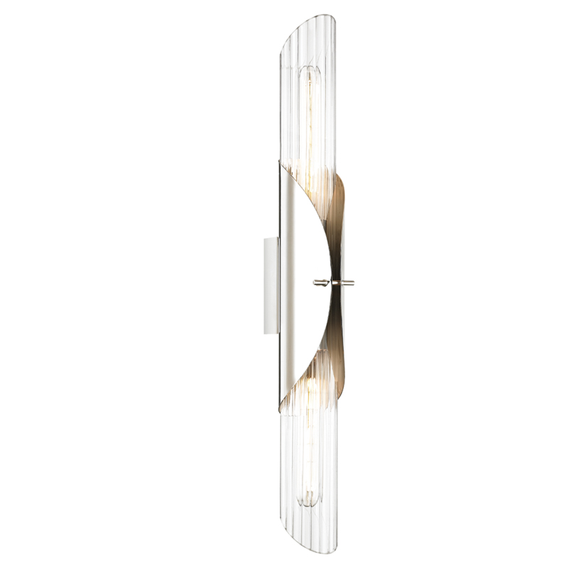 Lefferts 2 Light 3.25 inch Polished Nickel ADA Wall Sconce Wall Light