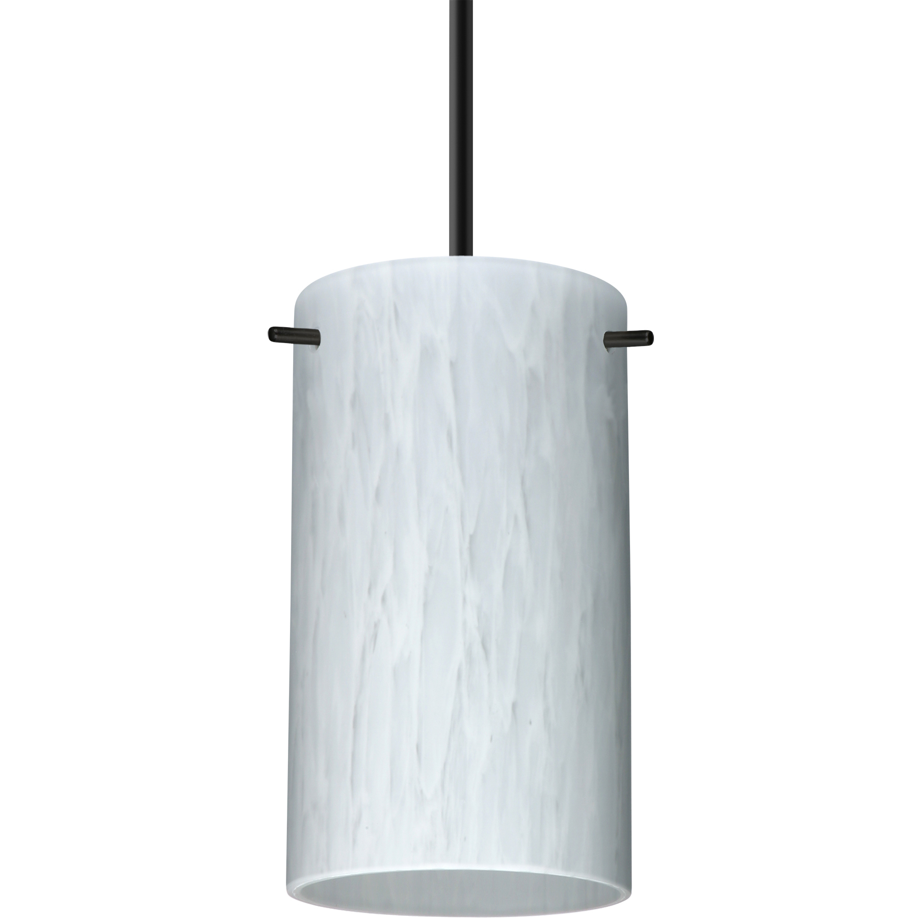 Stilo 7 1 Light Black Cord Pendant Ceiling Light