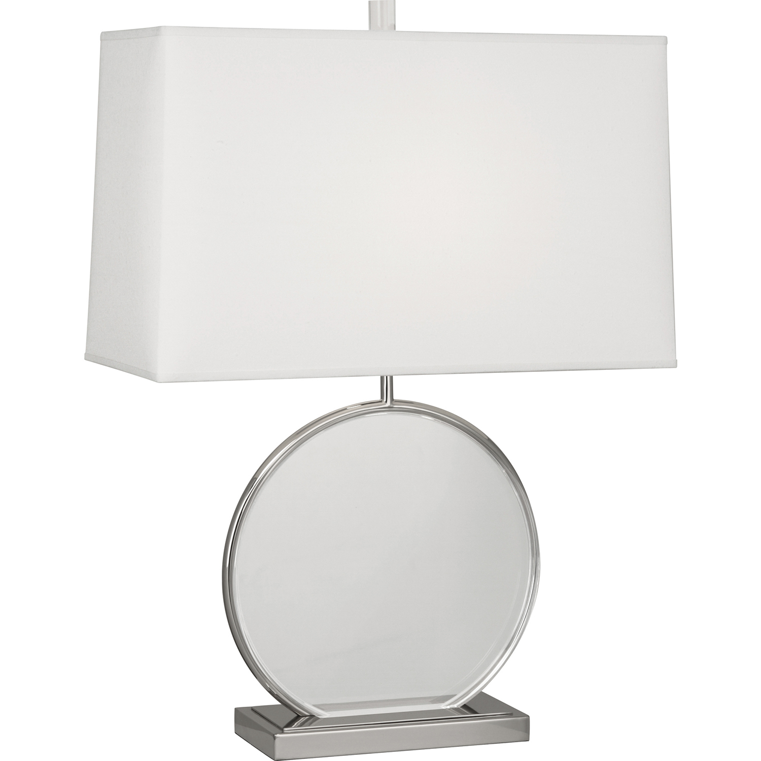 Alice 27.5 inch 150 watt Polished Nickel Table Lamp Portable Light