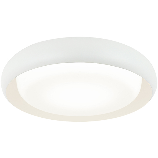 Milia LED 15.25 inch Matte White Flush Mount Ceiling Light
