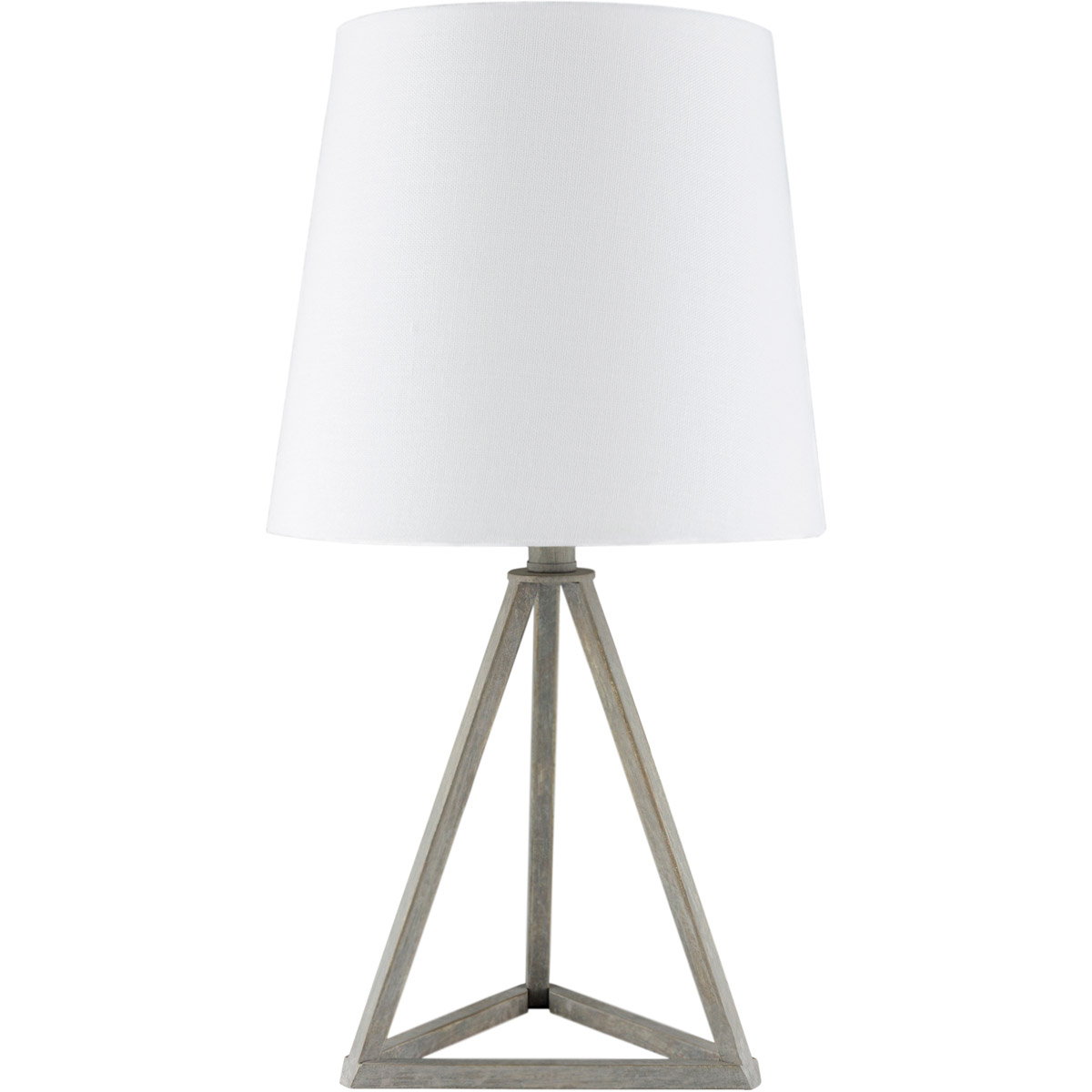 Belmont 16.5 inch 60 watt White Table Lamp Portable Light