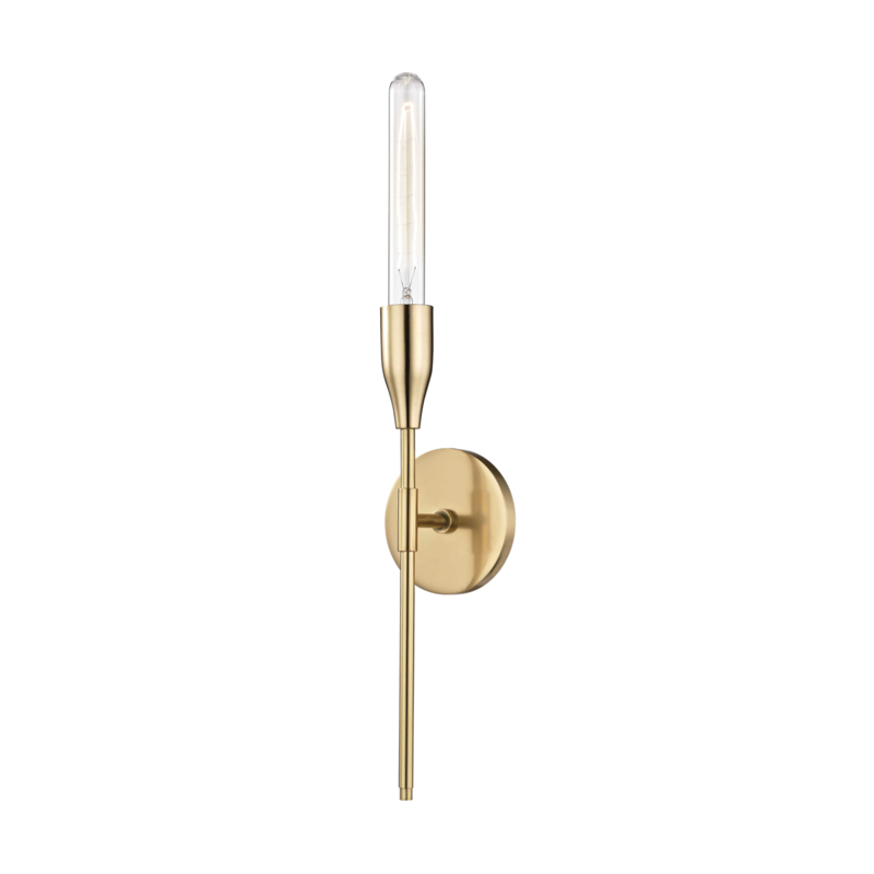 Tara 1 Light 4.75 inch Aged Brass ADA Wall Sconce Wall Light