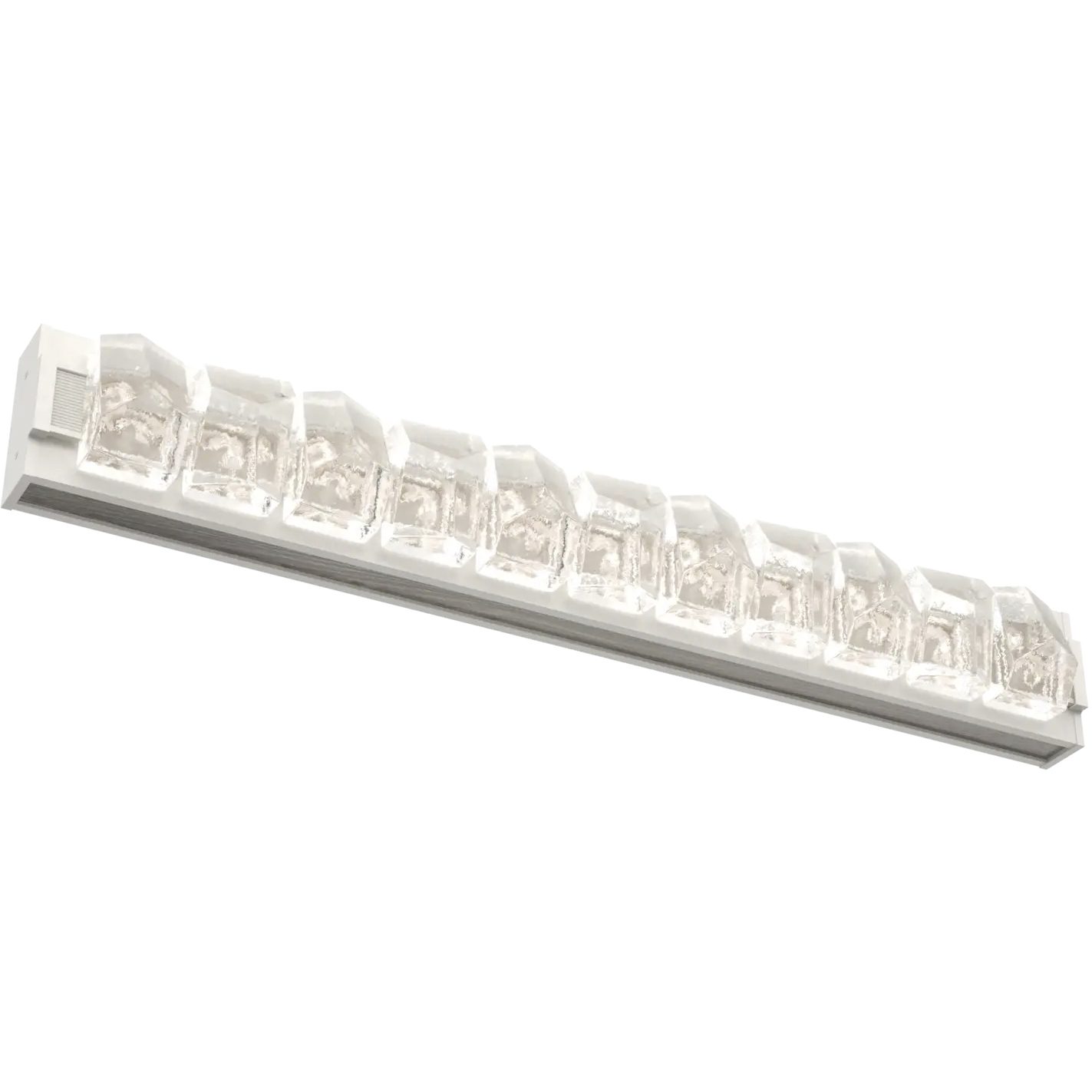 Tessera LED 38 inch Salt White with Ash Vanity Light Wall Light