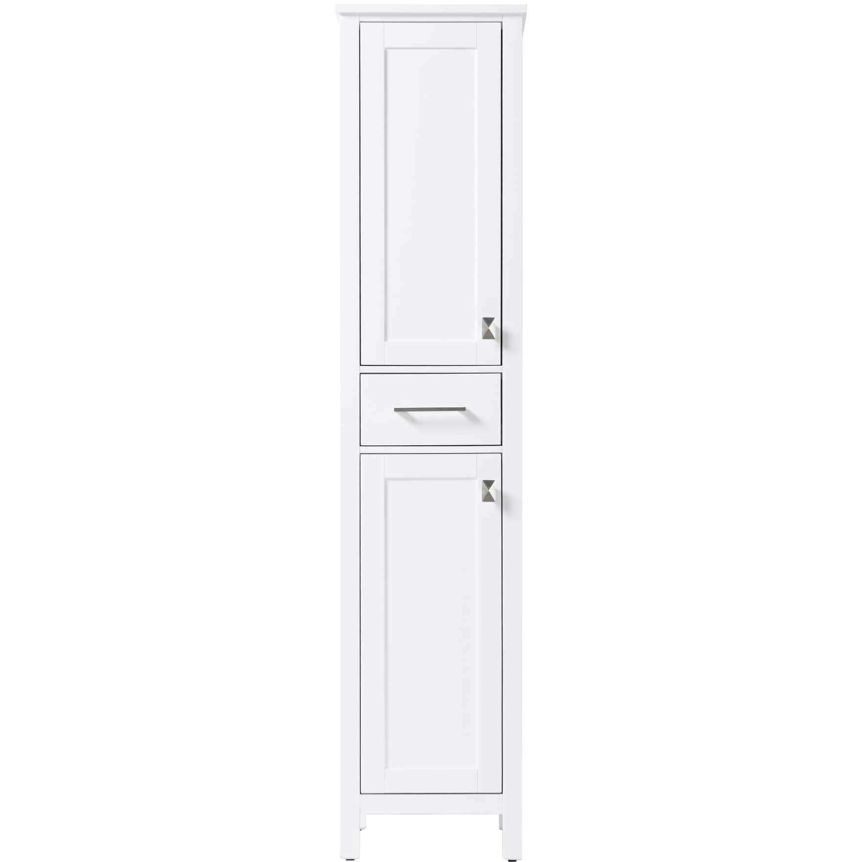 Irene White Bathroom Storage Cabinet