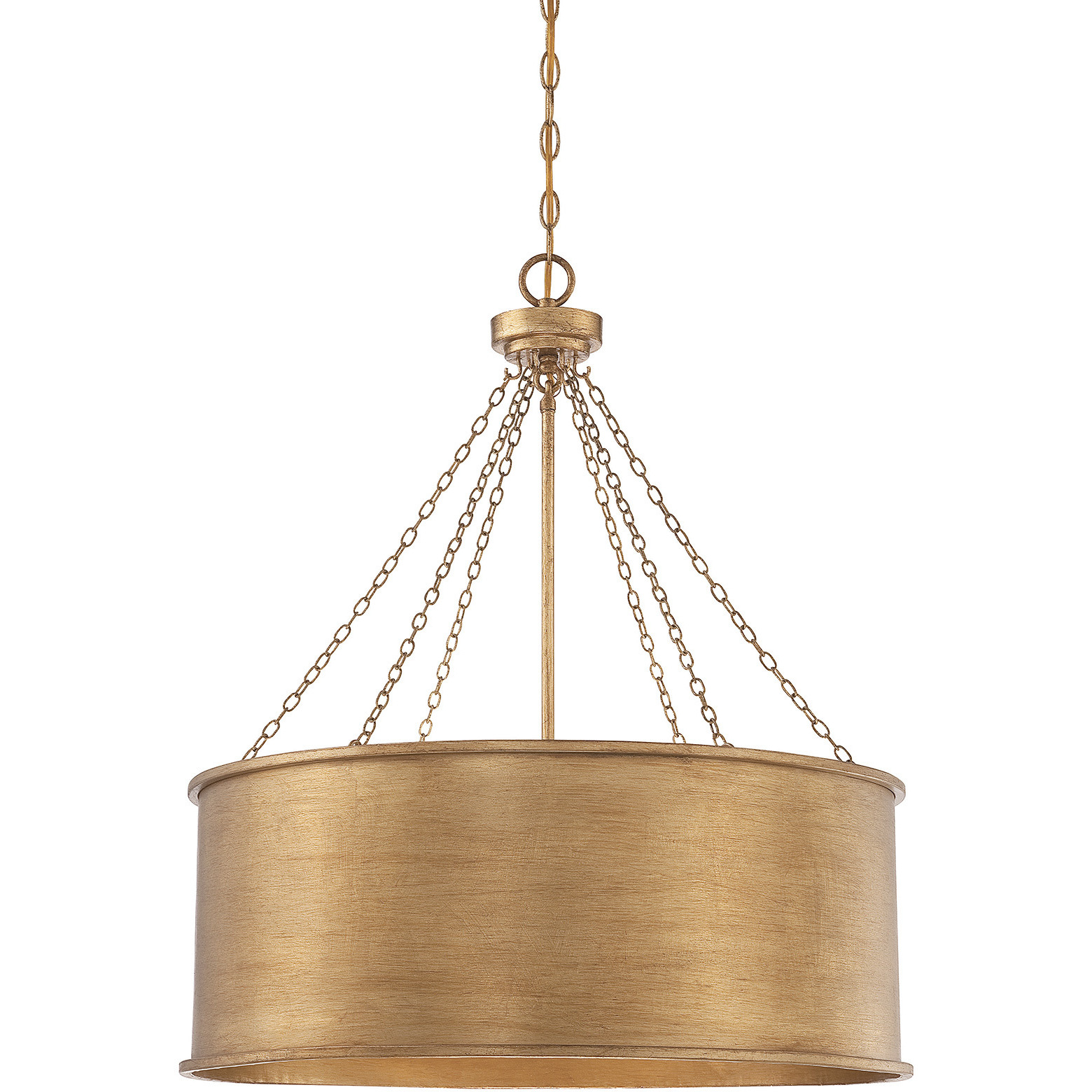 Rochester 6 Light 25 inch Gold Patina Pendant Ceiling Light