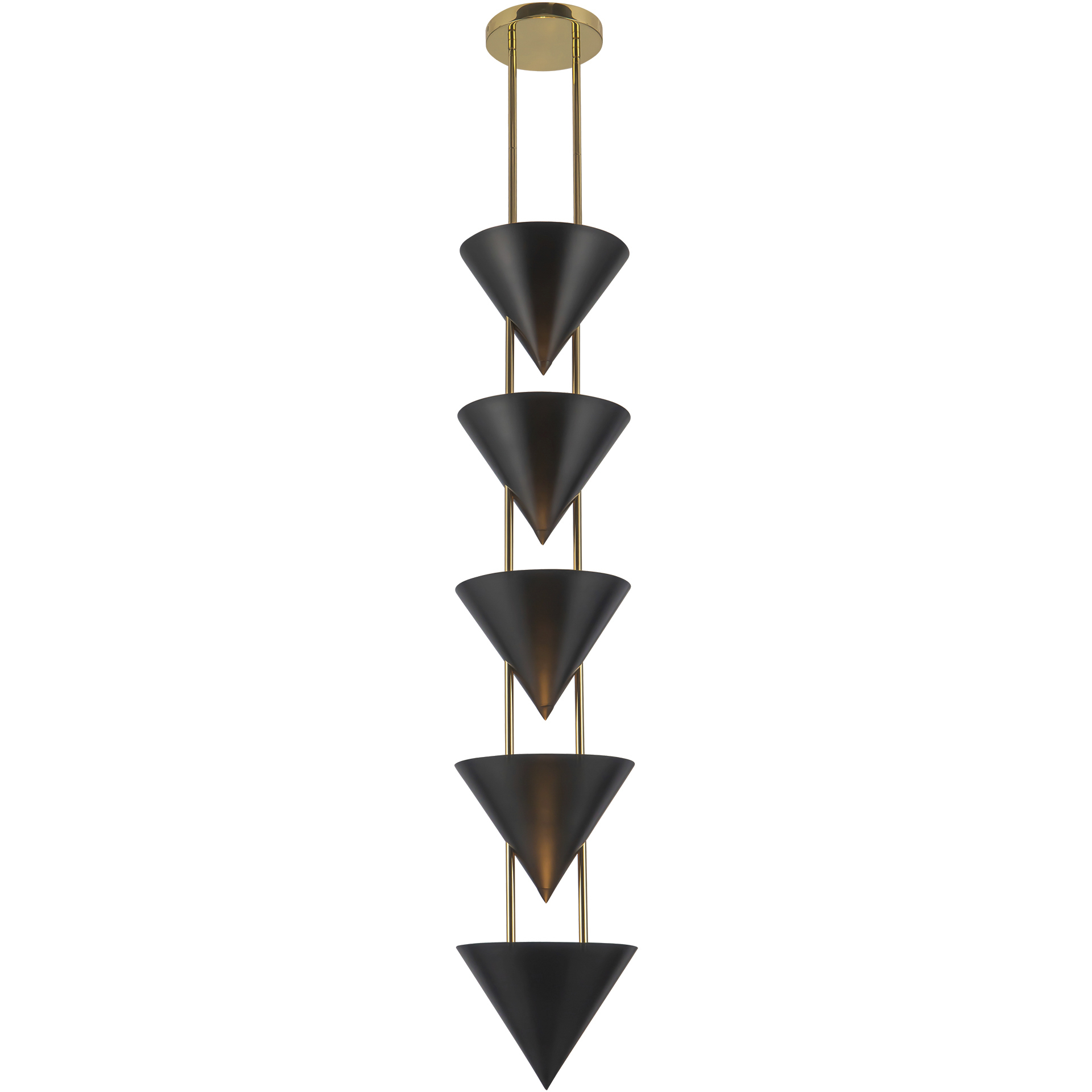 Versus 5 Light 10 inch Urban Bronze Pendant Ceiling Light