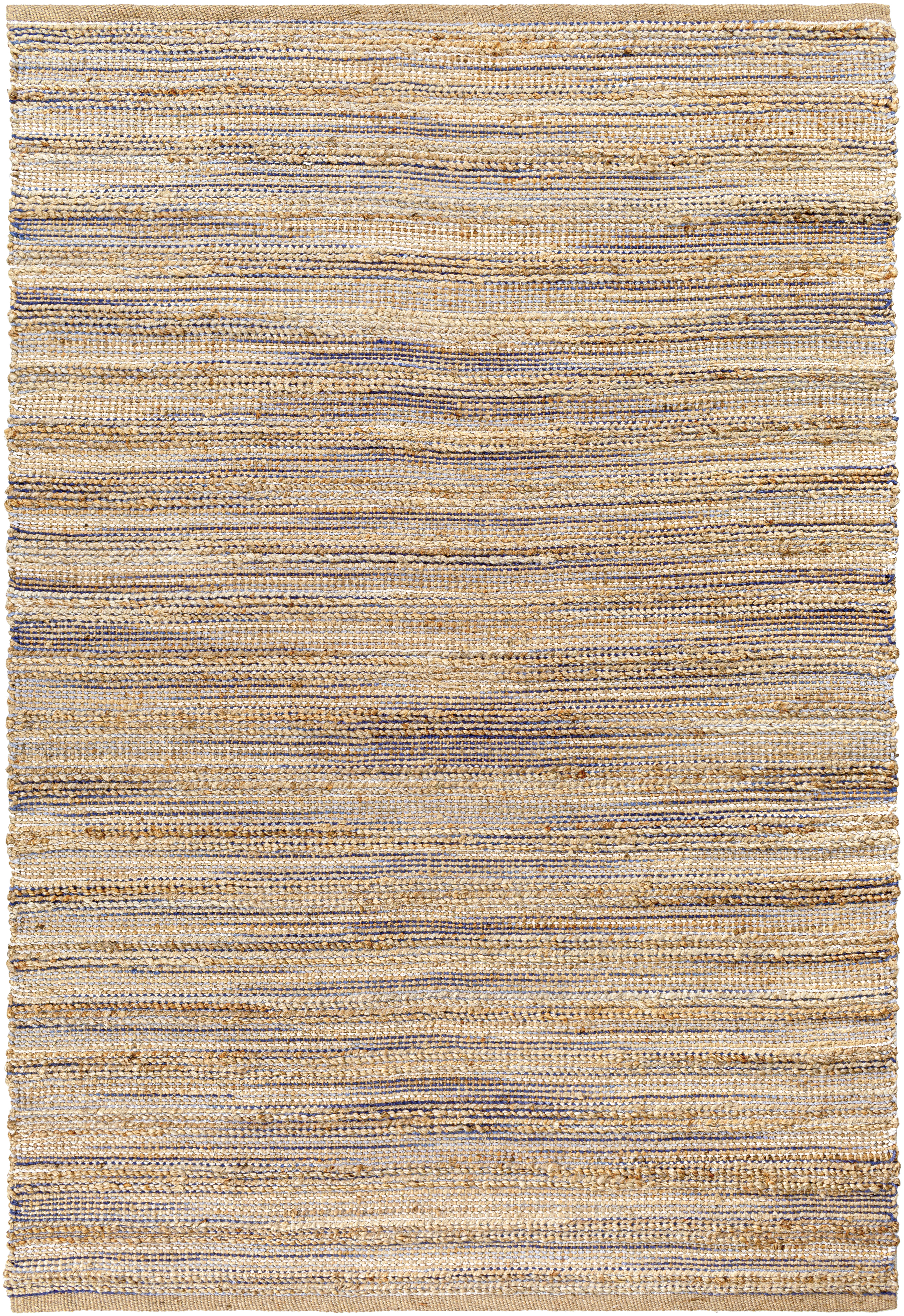 Bali 120 X 96 inch Blue Rug in 8 x 10, Rectangle
