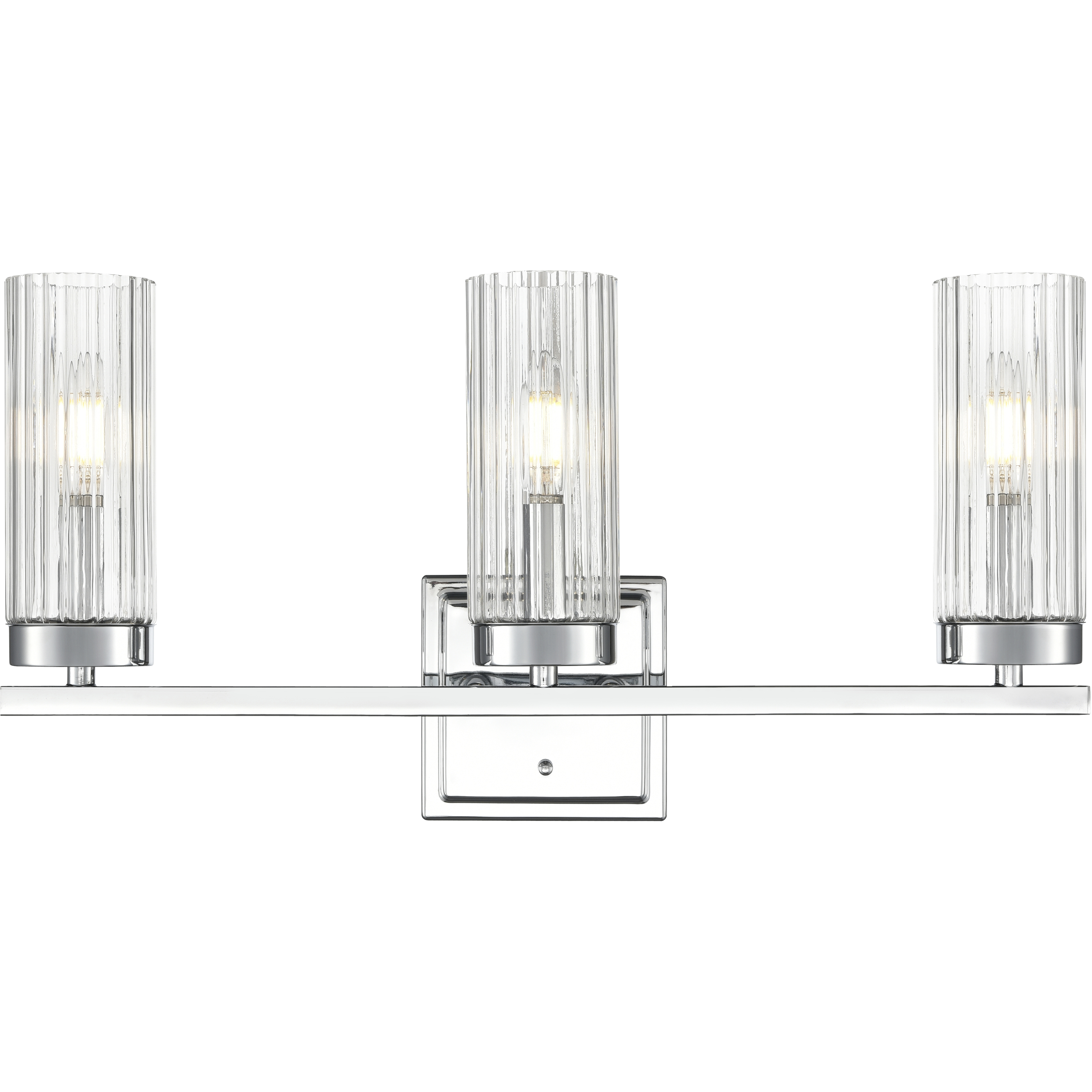 Iversen 3 Light 21 inch Polished Chrome Bathroom Vanity Light Wall Light