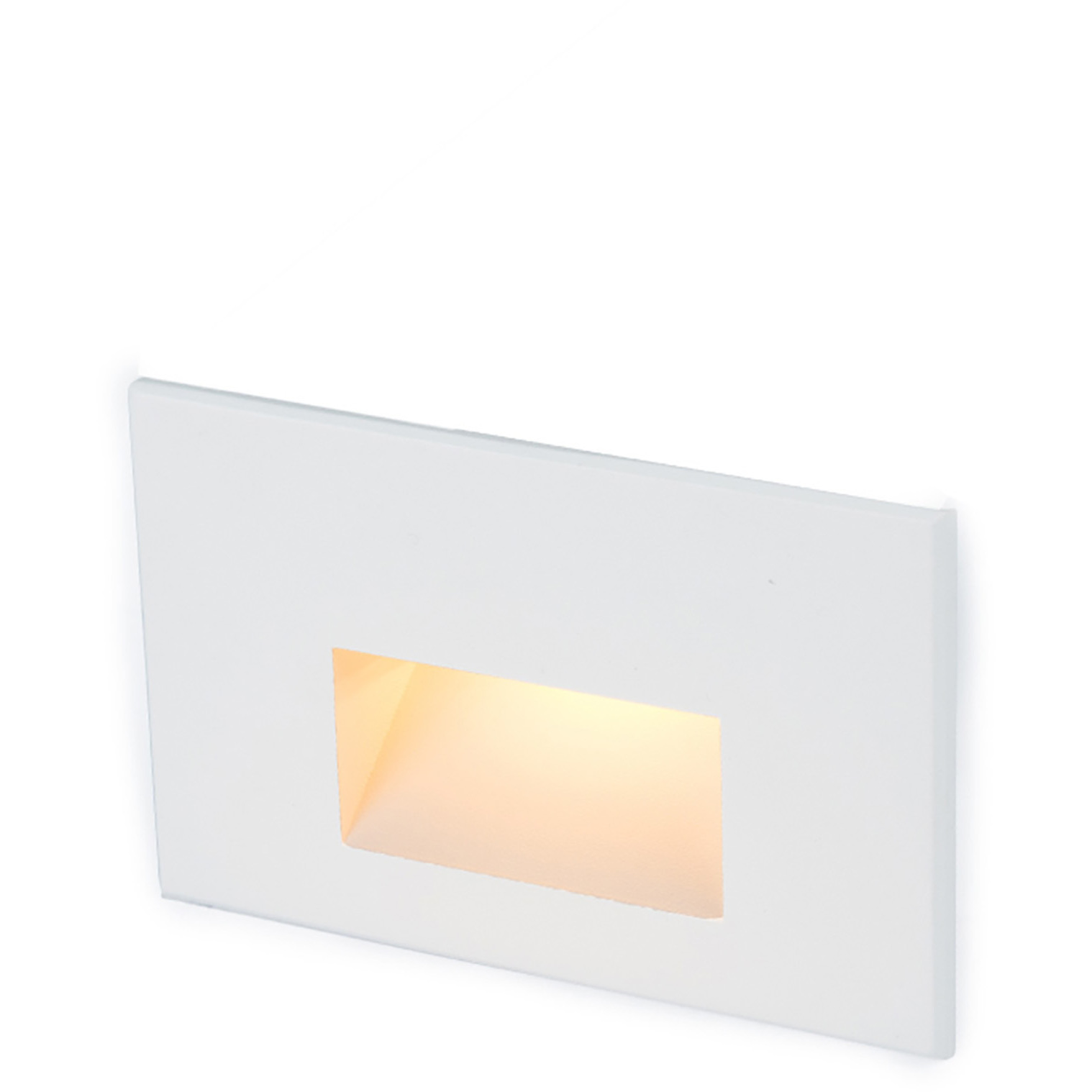 WAC 12V Step Light LED 1.5 inch White ADA Step and Wall Light in 2700K Warm LED, WAC Landscape