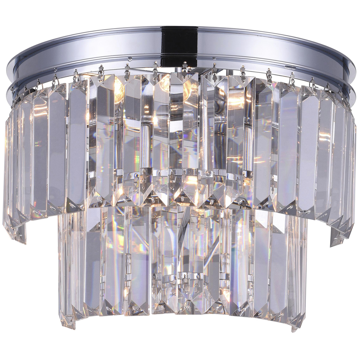 Weiss 4 Light 5 inch Chrome Wall Light