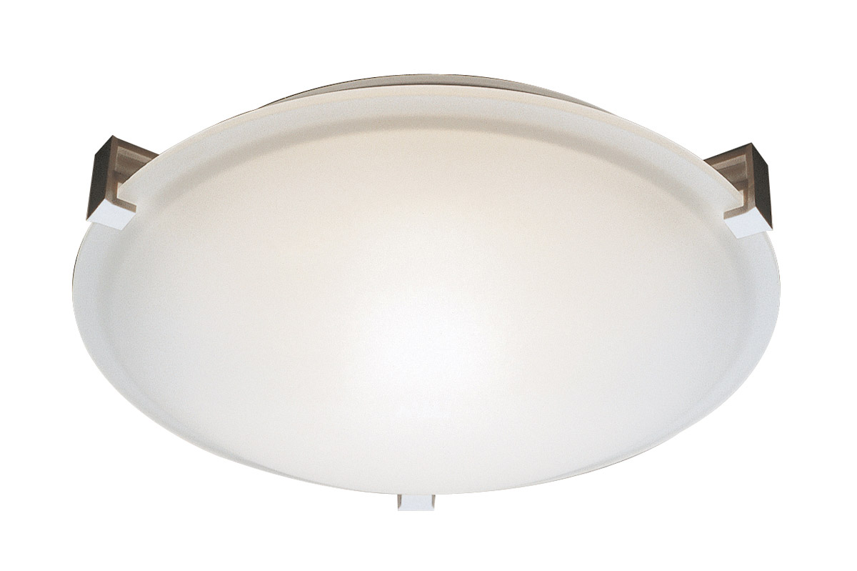 Neptune 2 Light 12 inch White Flushmount Ceiling Light
