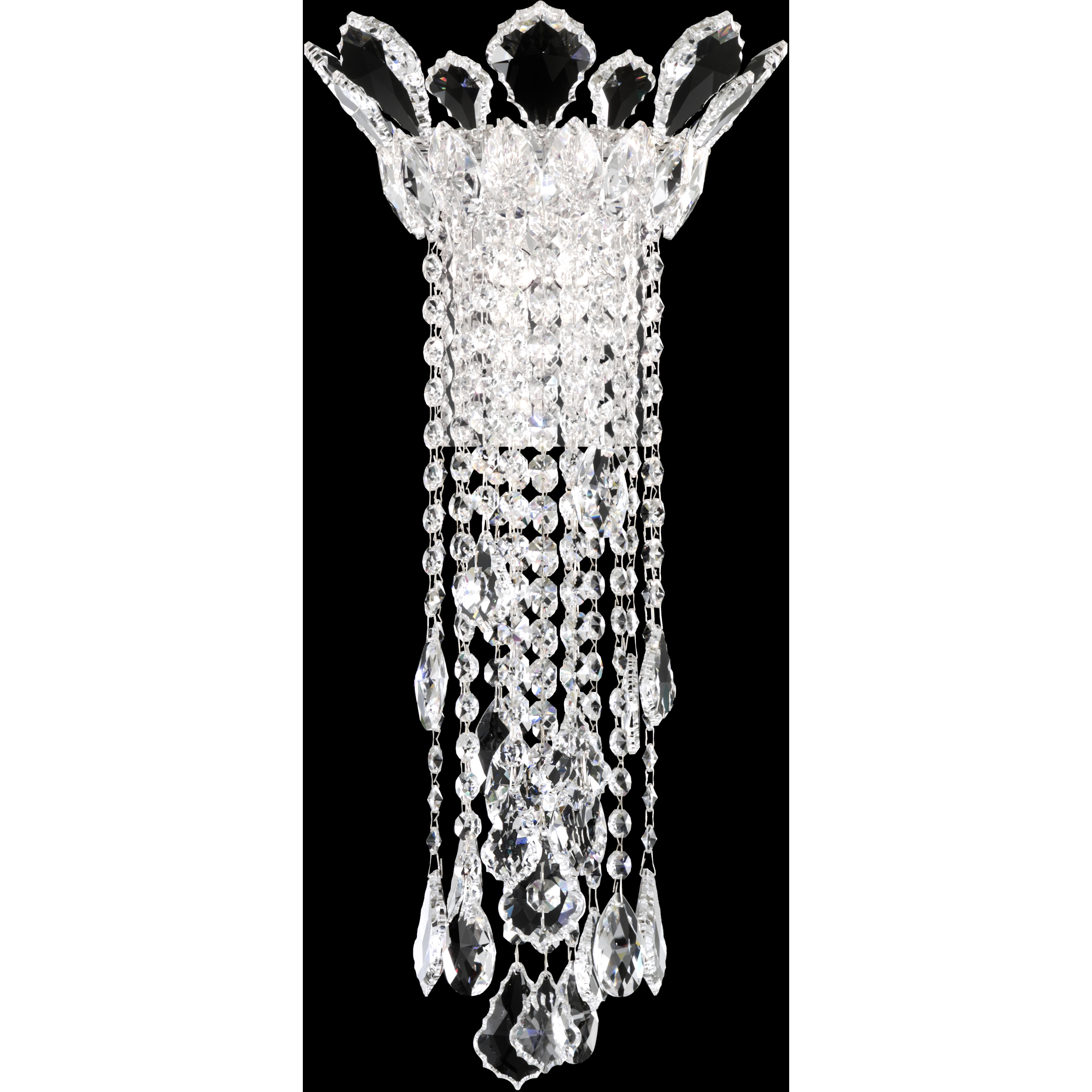Trilliane Strands 2 Light 7.5 inch Polished Stainless Steel Wall Sconce Wall Light