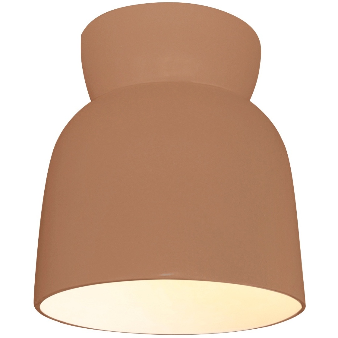 Radiance LED 7.5 inch Adobe Flush Mount Ceiling Light