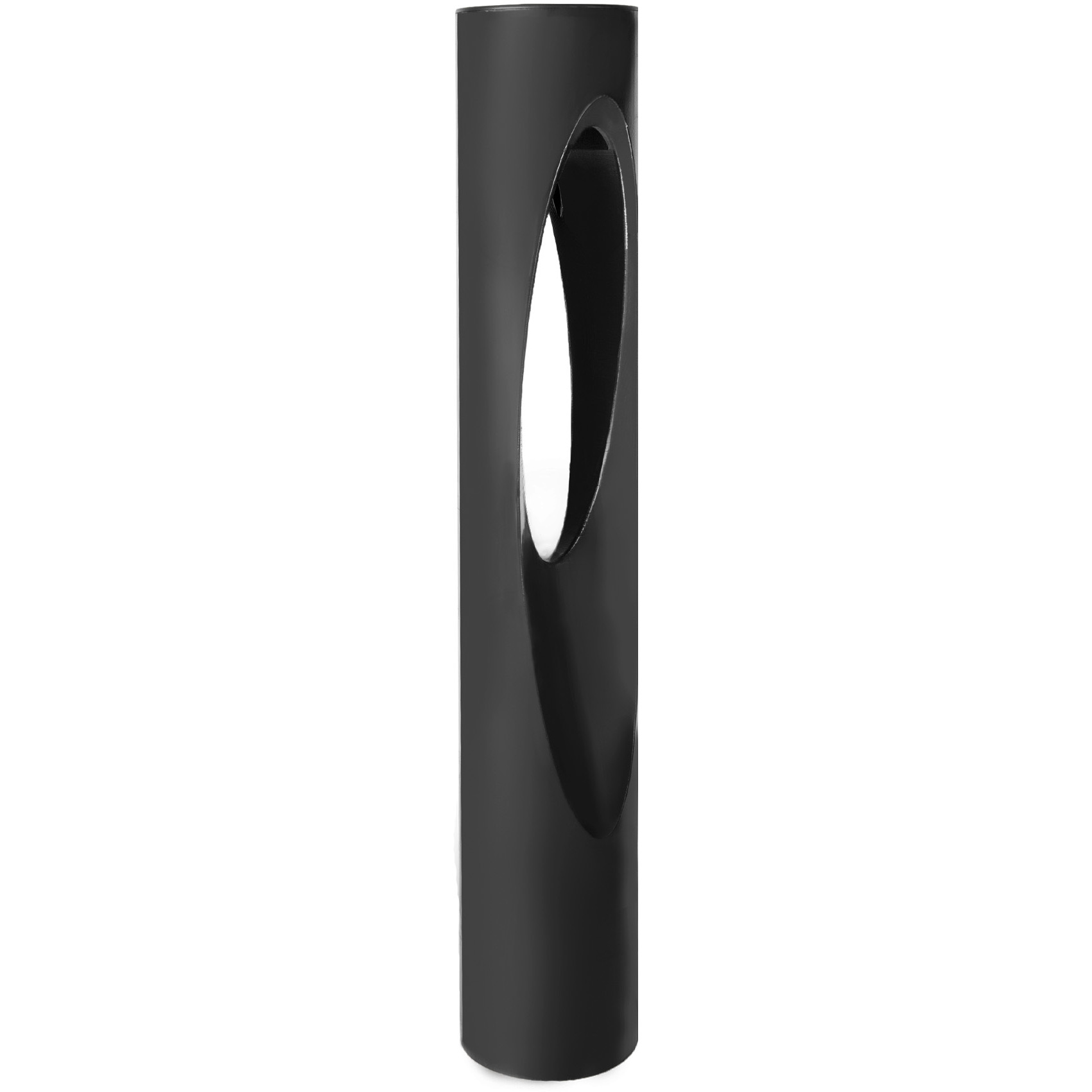 Scoop 12 5.7 watt Black Bollard Light in 3000K Warm White LED, WAC Landscape
