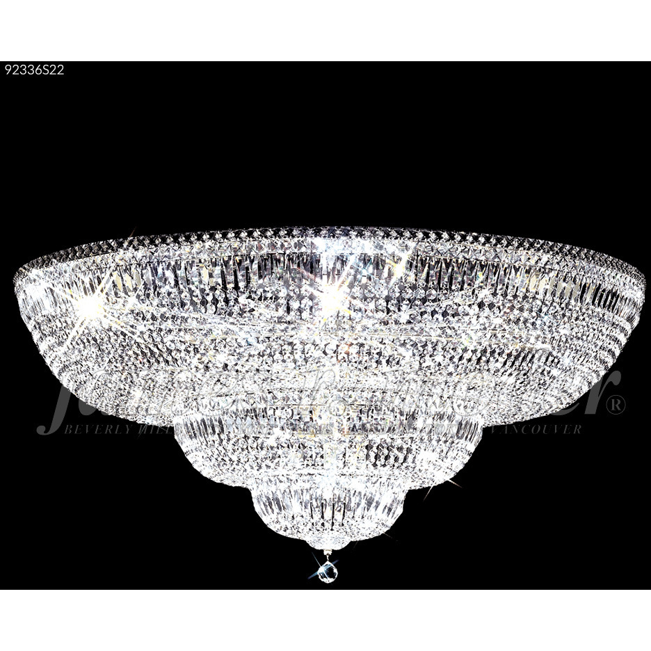 Prestige 24 Light 36 inch Silver Flush Mount Ceiling Light