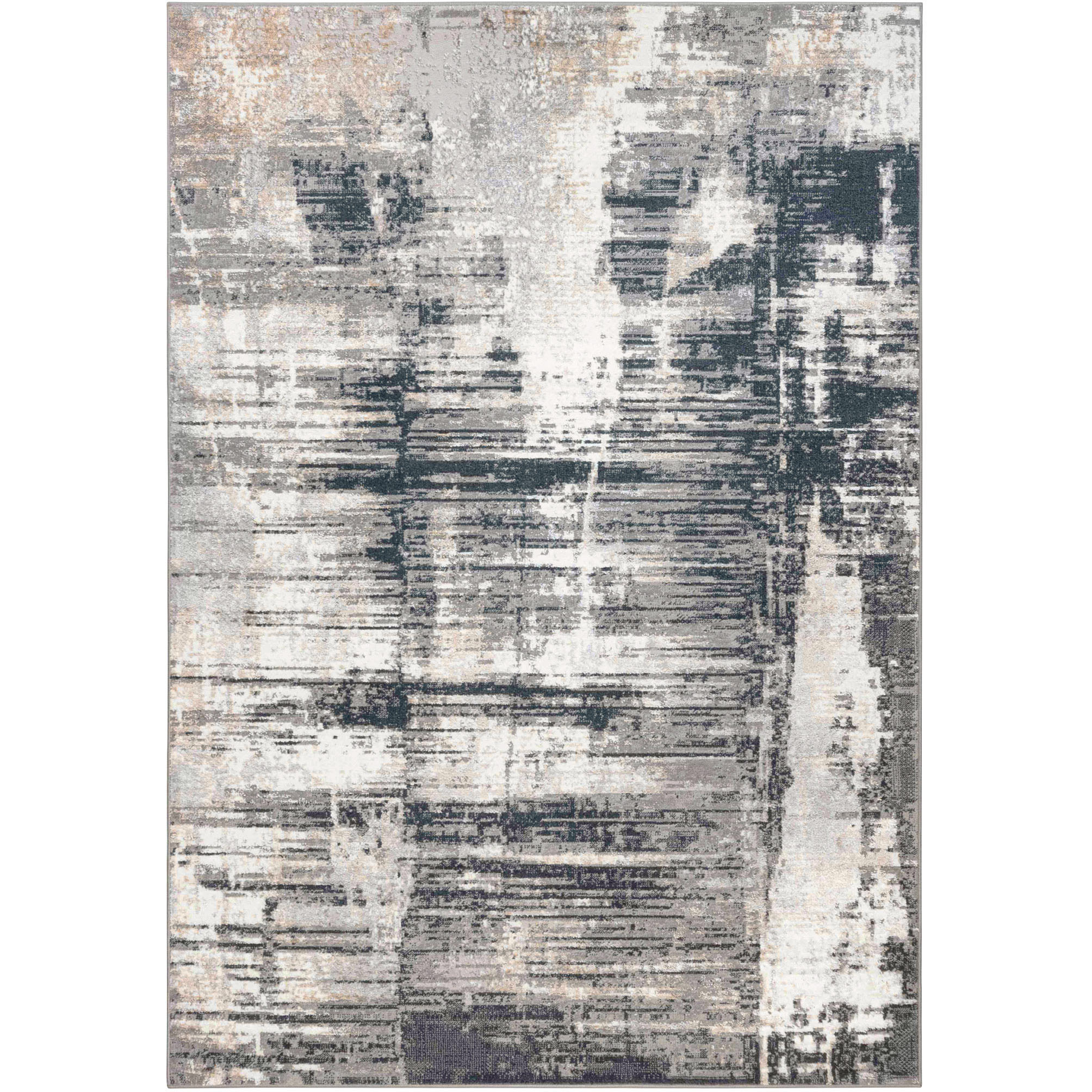 Jasmine 158 X 118 inch Black/Grey Rug in 10 x 13