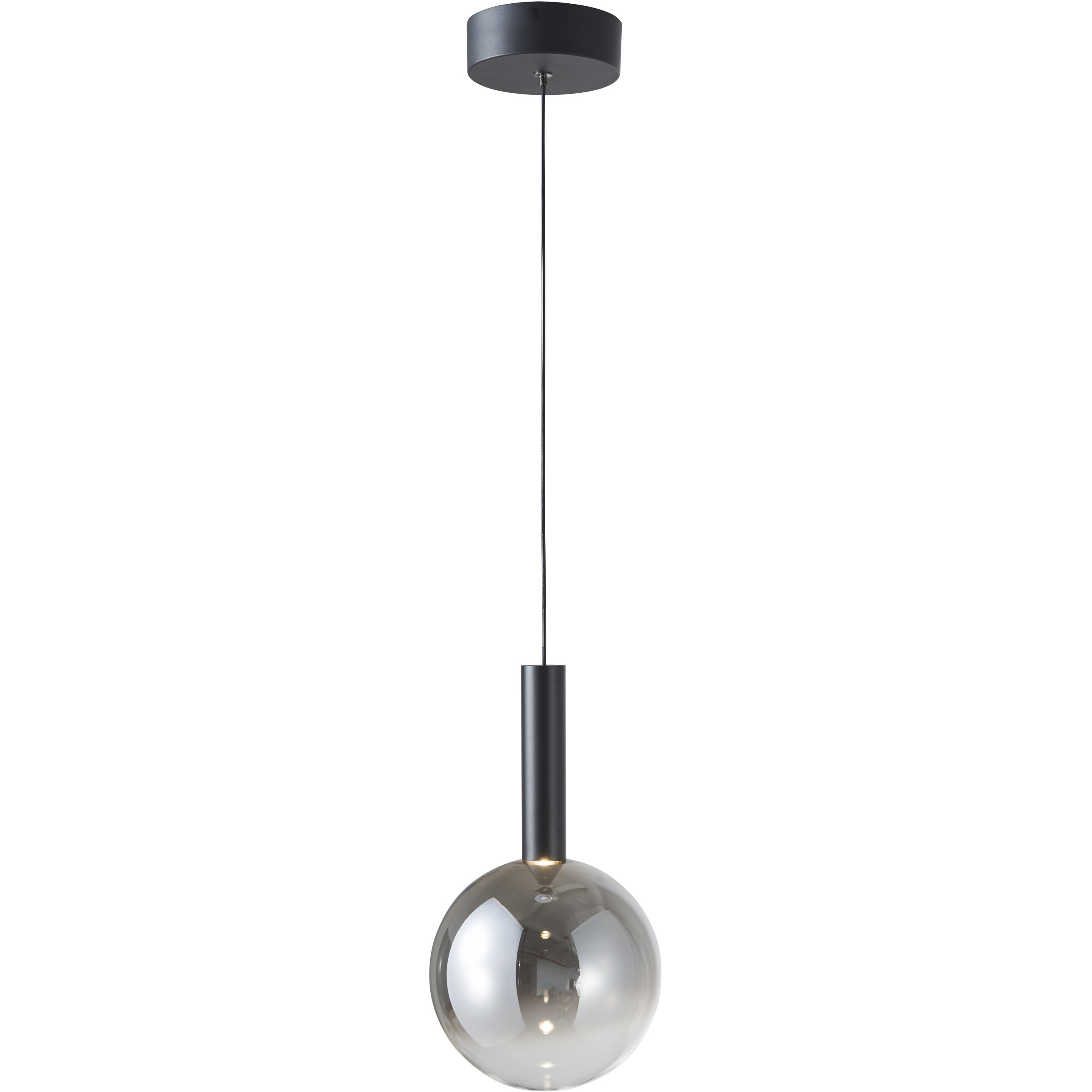 Modella LED 7.87 inch Black Pendant Ceiling Light